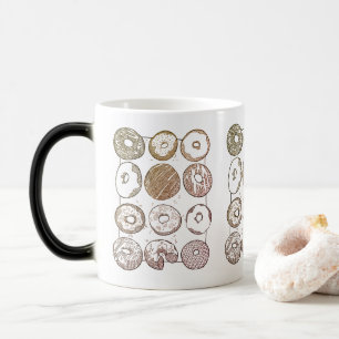 STRICKE EIN DUTZEND DONUTS Morphing Becher Verwandlungstasse