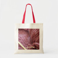 Stricken/die Tasche des Strickers