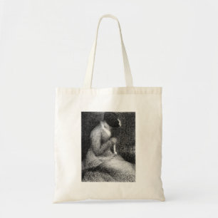 Stricken durch Georges Seurat Tragetasche