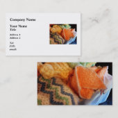 Stricken für Baby Visitenkarte (Vorne/Hinten)