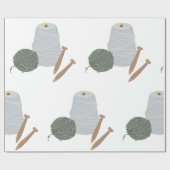 Stricken Geschenkpapier (Flach)