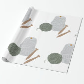 Stricken Geschenkpapier (Ungerollt)
