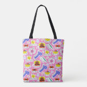 Stricken Häkeln Liebe Tasche (Rückseite)