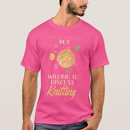 Stricken - Introvertiert, aber Diskussionsbereit ü T-Shirt (Vorderseite)
