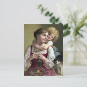 Stricken mit süßen Ablenkungen Postkarte (Stehend Vorderseite)