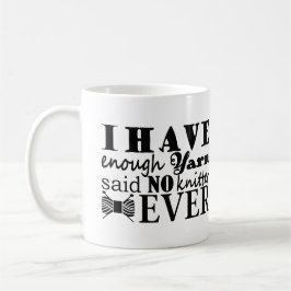Stricken • Nicht genügend Garn macht 2017 in Kaffeetasse