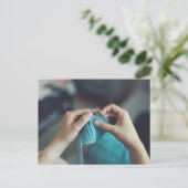 Stricken Postkarte (Stehend Vorderseite)