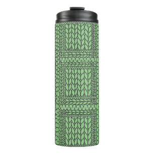 STRICKEN PURTELN SAGE Thermal Tumbler Thermosbecher