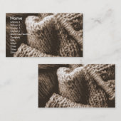 Stricken/Stricker Visitenkarte (Vorne/Hinten)