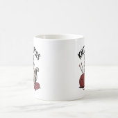 Stricken und Fertig – Lustiges Geschenk für Strick Kaffeetasse (Mittel)