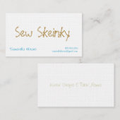 Stricken Visitenkarte (Vorne/Hinten)