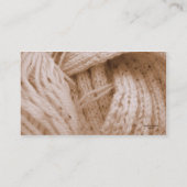 Stricken Visitenkarte (Rückseite)