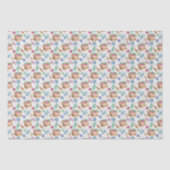 Stricken von Seidenpapier (Vorderseite)