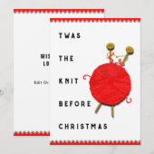 Stricken Weihnachten (Vorne/Hinten)