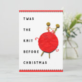 Stricken Weihnachten (Stehend Vorderseite)