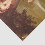 Strickende Frau durch William-Adolphe Bouguereau Seidenpapier (Detail)