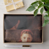 Strickende Frau durch William-Adolphe Bouguereau Seidenpapier (Geschenk)