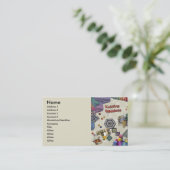 Strickende Göttin Visitenkarte (Stehend Vorderseite)