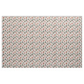 Strickende Heißluftballons auf weiß Stoff (Yard (91,4 cm))