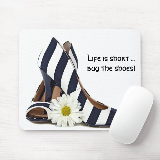 Strickende High Heels Mousepad (Mit Mouse)