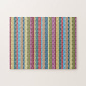 Strickende Laubsäge Puzzle (Horizontal)