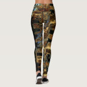 Strickende Leggings (Rückseite)