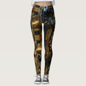 Strickende Leggings (Vorderseite)