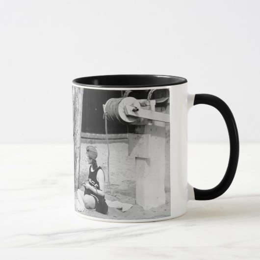 Strickende Venedig-Leibwächter, frühe 1900s Tasse (Rechts)