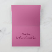 Strickende Verein-Einladung Einladung (Innenseite)