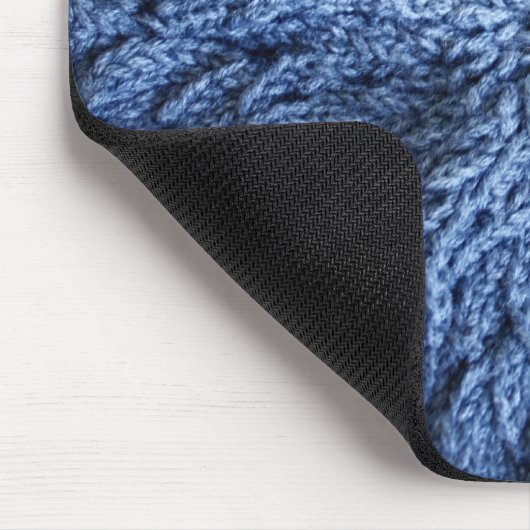 Strickender Kreis Mousepad (Ecke)