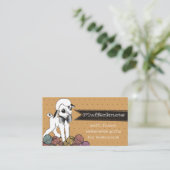 Strickendes Häkelarbeitgarn der niedlichen Visitenkarte (Stehend Vorderseite)