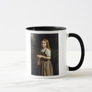 Strickendes Mädchen, 1854 Tasse