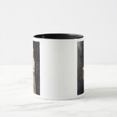 Strickendes Mädchen, 1854 Tasse (Zentrum)