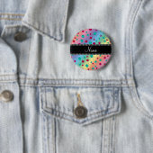 Strickendes Muster des personalisierten Button (Beispiel)