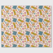 Strickenliebe Geschenkpapier (Flach)