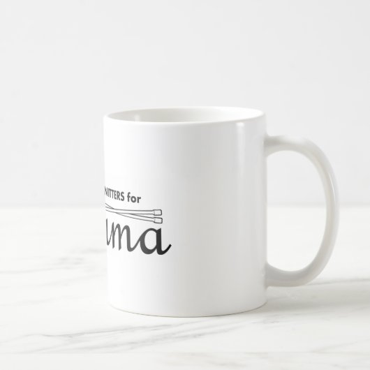 Stricker für Obama-Tasse #2 Kaffeetasse (Rechts)