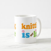 Stricker-Geschenk-Mädchen Kaffeetasse (VorderseiteRechts)