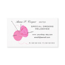 Stricker-rosa niedliche Garn-Bälle u. Nadeln