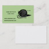 Stricker-Visitenkarte Visitenkarte (Vorne/Hinten)