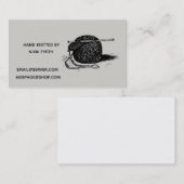 Stricker-Visitenkarte Visitenkarte (Vorne/Hinten)