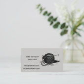 Stricker-Visitenkarte Visitenkarte (Stehend Vorderseite)