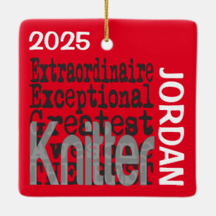 Strickerexperte CUSTOM Keramikornament