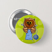 Strickeule Button (Vorne & Hinten)