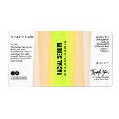 Strickfarbene Neon Dropper Flasche Serummarken (Vorne)