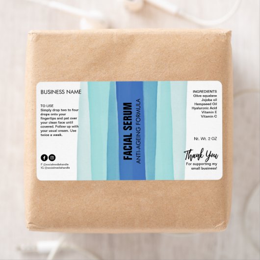 Strickfarbener Tropfer Flasche Serummarken (Insitu)