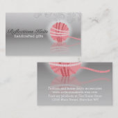 Strickfaser aus Strickfaser Visitenkarte (Vorne/Hinten)