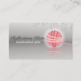 Strickfaser aus Strickfaser Visitenkarte