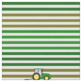 Strickfeld und Traktor Stoff (Nahaufnahme)