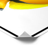 Strickfisch-Poster Poster (Ecke)