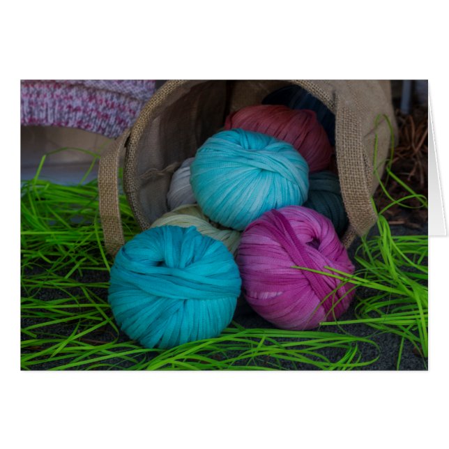 Strickgarne (Vorderseite (Horizontal))